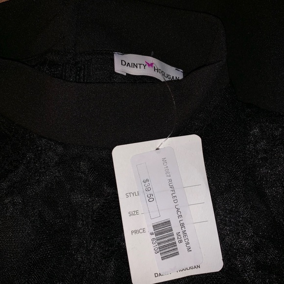 Ruffled Lace LBD - Picture 5 of 8